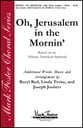 Oh Jerusalem in the Morning SATB choral sheet music cover